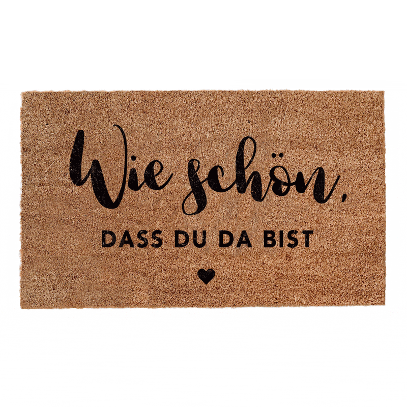 Eulenschnitt Fußmatte Eulenschnitt Fußmatte Wie Schön aus Kokos, 45 x 75 cm