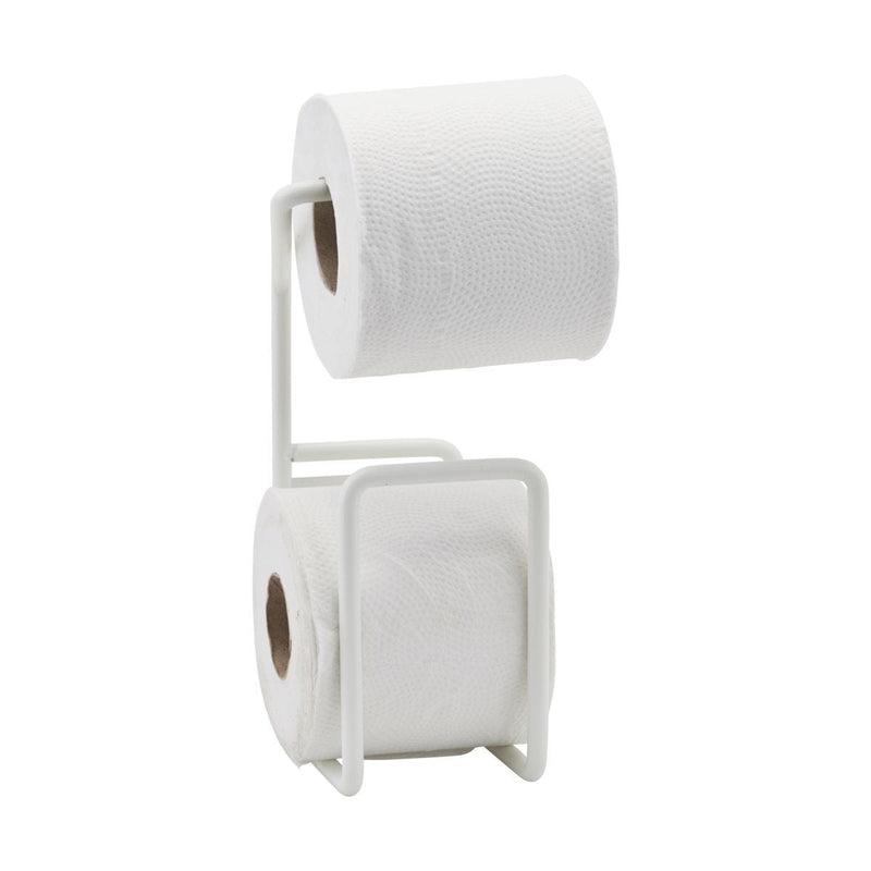 House Doctor Toilettenpapierhalter VIA aus weißem Stahl