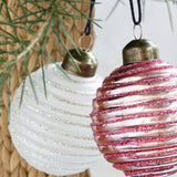 House Doctor House Doctor Ornament, Lolli, Weiß/Rot