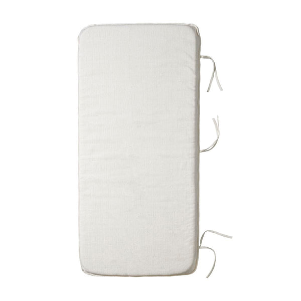 House Doctor House Doctor Sitzkissen mit Füllung, Puna, Off-White
