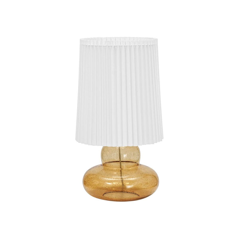 House Doctor House Doctor Tischlampe inkl. Lampenschirm, Ribe, Amber