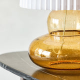 House Doctor House Doctor Tischlampe inkl. Lampenschirm, Ribe, Amber