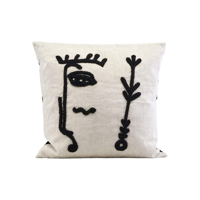House Doctor Kissenbezug Ingo mit Silhoutte, 50x50cm