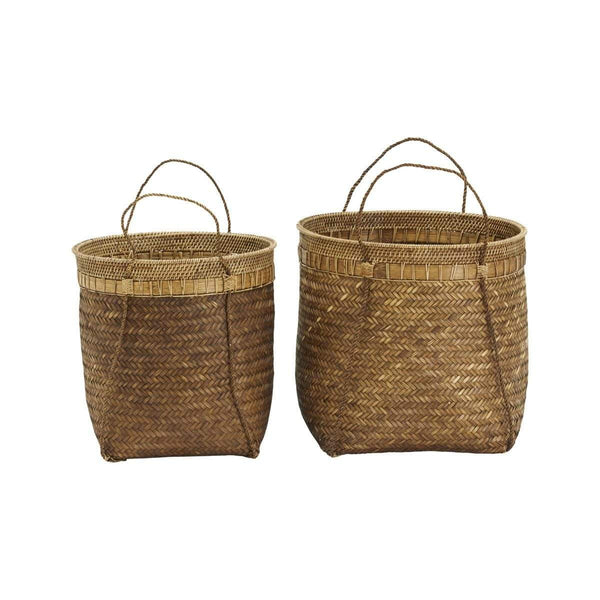 House Doctor Korb House Doctor Körbe Balie Natur aus Bambus Rattan