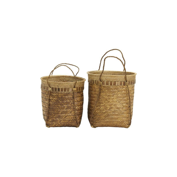 House Doctor Korb House Doctor Körbe Balie Natur aus Bambus Rattan
