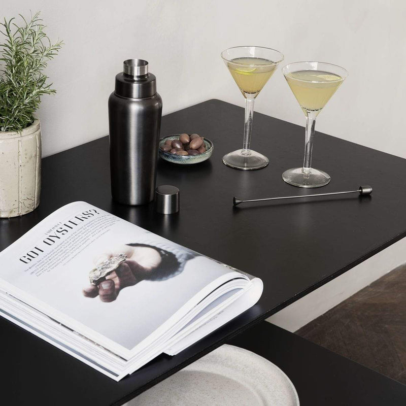 House Doctor Shaker Grunge Gunmetal-Grau