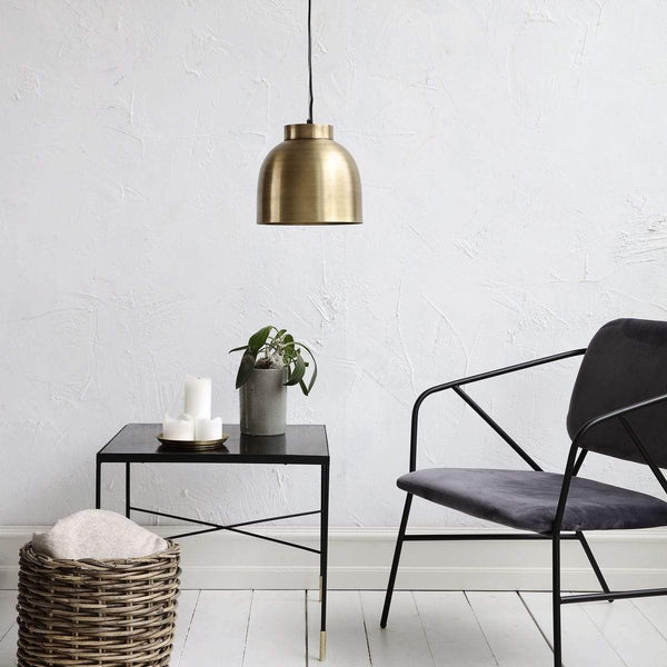 House Doctor Lampe Bowl Messing