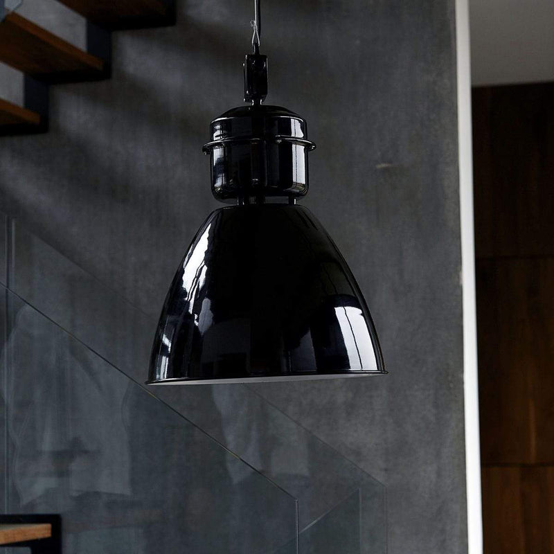 House Doctor Lampe Volumen Schwarz