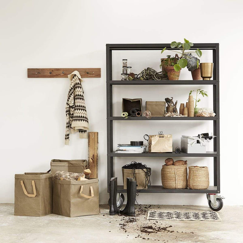 House Doctor Regal House Doctor Regal mit 4 Rollen Trolley Mattschwarz