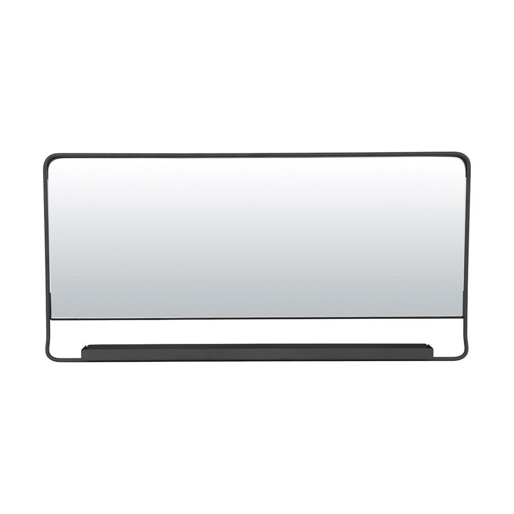 House Doctor Spiegel mit Ablage, Chic, Schwarz – LaLe Living