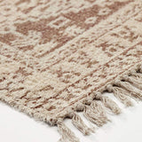 House Doctor Teppich House Doctor Teppich Wowe Beige aus Baumwolle, Polyester