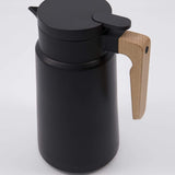 House Doctor Thermosflasche House Doctor Thermoskanne Cole Schwarz aus Edelstahl