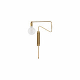 House Doctor Wandlampe House Doctor Wandleuchte Swing Messing