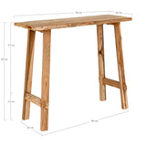 House Nordic House Nordic Girona Teak Console Table