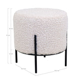 House Nordic Pouf House Nordic Sitzhocker Alford