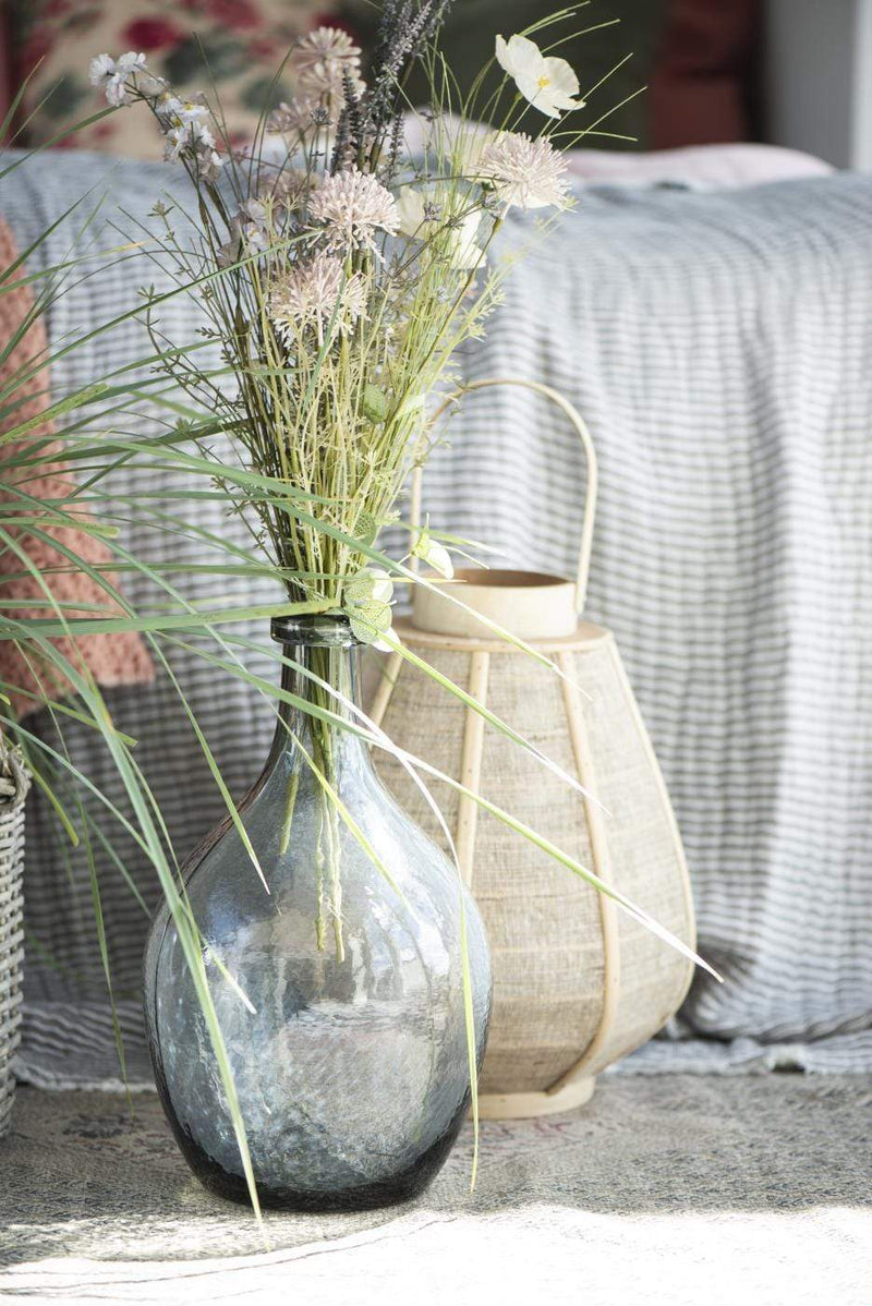IB Laursen Vase IB Laursen Glasballon Vase Grau, 36 cm