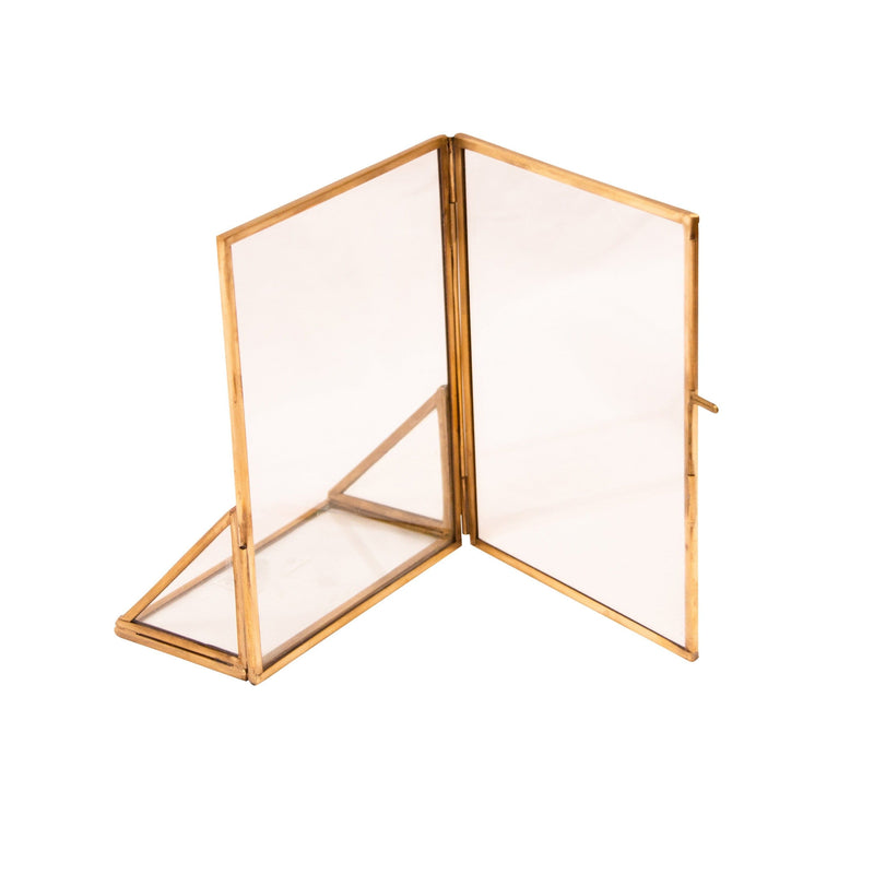 LaLe Living Bilderrahmen LaLe Living Bilderrahmen Meryem aus Eisen in Gold, 12 x 17 cm
