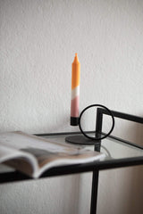 LaLe Living Kerzenständer LaLe Living Kerzenhalter "Geo" aus Eisen, 14x10cm