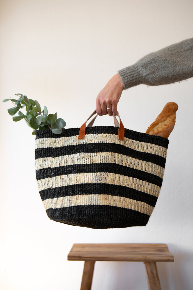 LaLe Living Korb LaLe Living Tasche Zuri aus Sisal, Ø30 cm