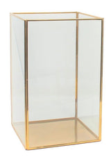 LaLe Living Laterne LaLe Living Laterne Batu M aus Eisen in Gold, 16 x 27 cm