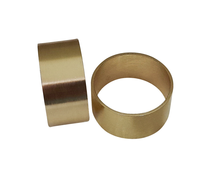 LaLe Living Serviettenringe LaLe Living Serviettenringe 4er-Set Arba in Gold matt