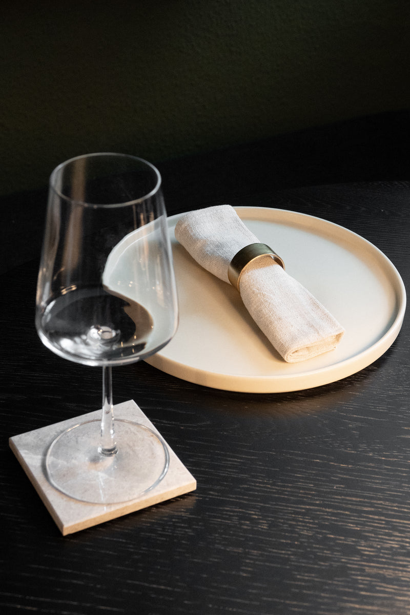 LaLe Living Serviettenringe LaLe Living Serviettenringe 4er-Set Arba in Gold matt