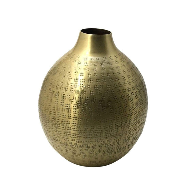 LaLe Living Vase LaLe Living Vase Damla in Gold, Ø21 cm