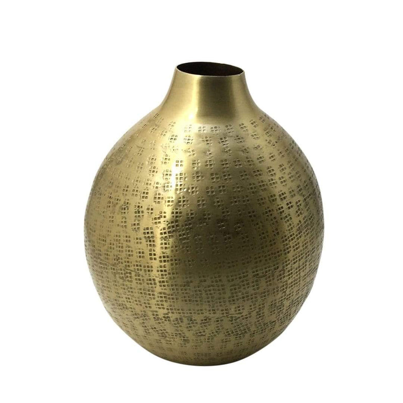 LaLe Living Vase LaLe Living Vase Damla in Gold, Ø21 cm