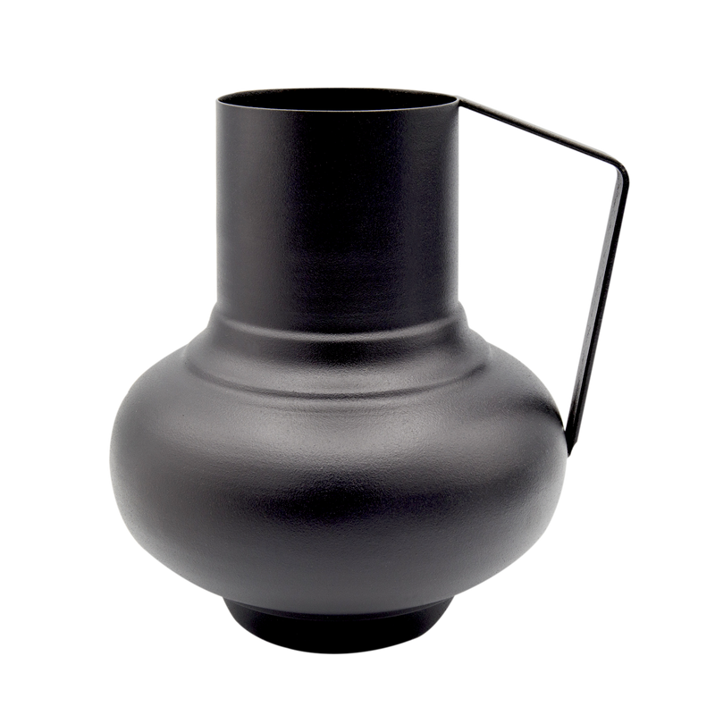 LaLe Living Vase LaLe Living Vase Vaso in Schwarz, 16 x 19 cm