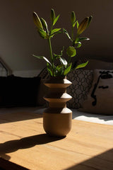 LaLe Living Vase Zeytin in Olive, 11 x 21,5 cm