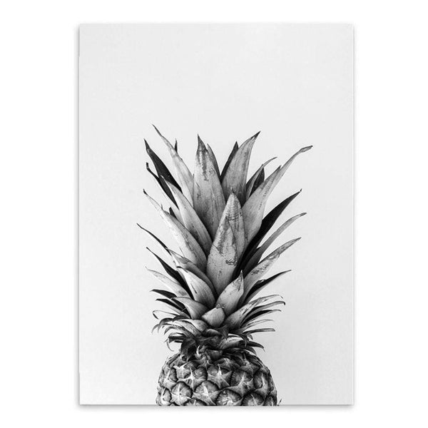 LaLe Living Bild Leinwanddruck mit Ananas Motiv