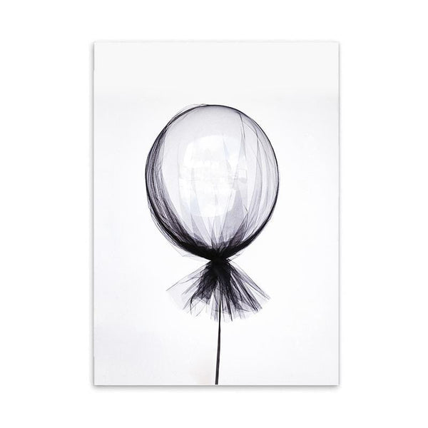 LaLe Living Bild Leinwanddruck Abstrakt Balloon A3 / A4