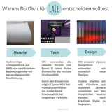 LaLe Living Bild Leinwanddruck mit tropischem Kaktus