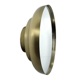 LaLe Living Wandspiegel Selma in Gold, Ø30 cm