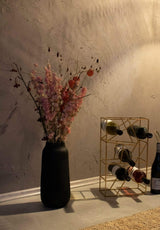 LaLe Living Weinregal "Vino" aus Eisen, 26x45,5cm
