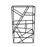 LaLe Living Weinregal Schwarz LaLe Living Weinregal "Vino" aus Eisen, 26x45,5cm