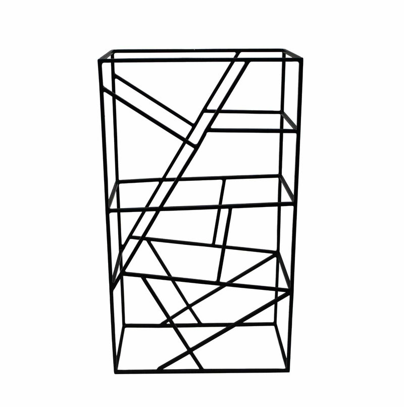 LaLe Living Weinregal Schwarz LaLe Living Weinregal "Vino" aus Eisen, 26x45,5cm