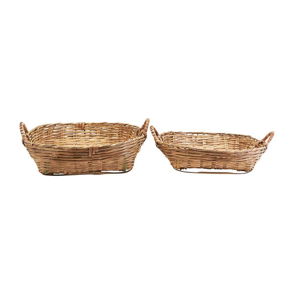 Meraki Korb 2er Set Tradition Bambus