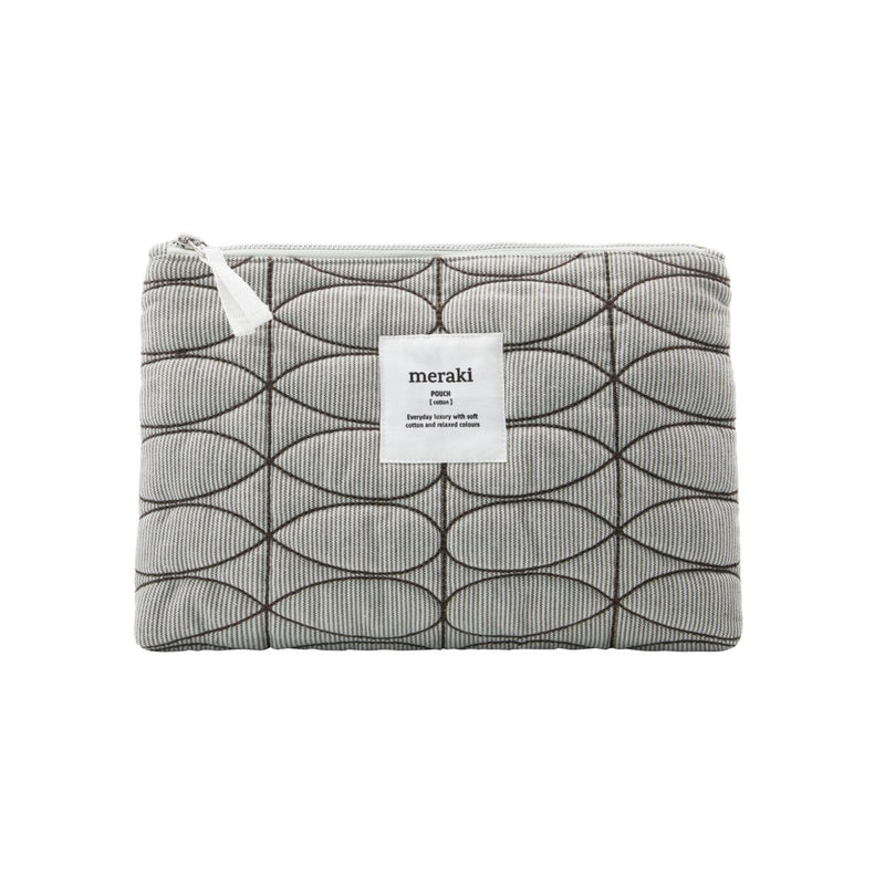 Meraki Meraki Beutel, Mentha, Light grey/army green