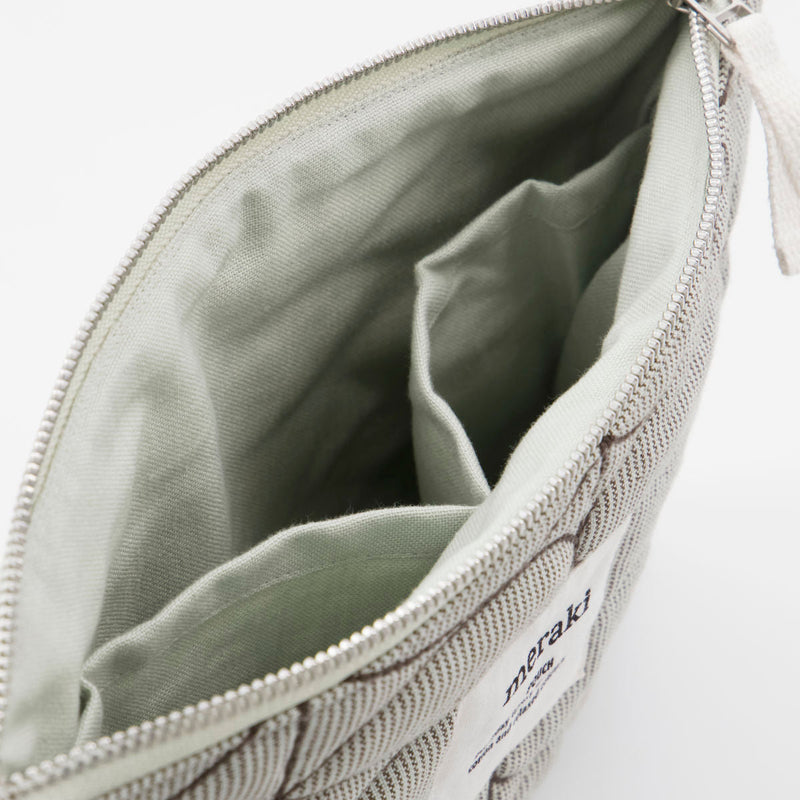 Meraki Meraki Beutel, Mentha, Light grey/army green