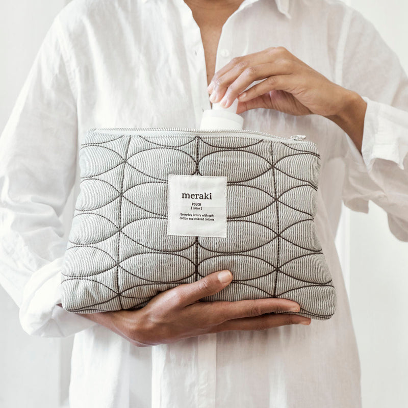 Meraki Meraki Beutel, Mentha, Light grey/army green