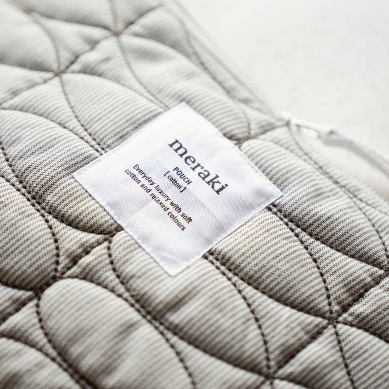 Meraki Meraki Beutel, Mentha, Light grey/army green