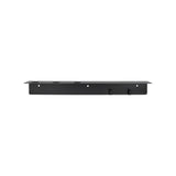 Meraki Meraki Regal mit Flaschenhalterung und Hakenleiste, Mattschwarzes Finish