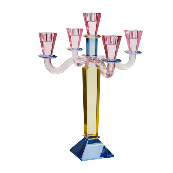Miss Etoile Miss Etoile ME Crystall 5-armed candlestick