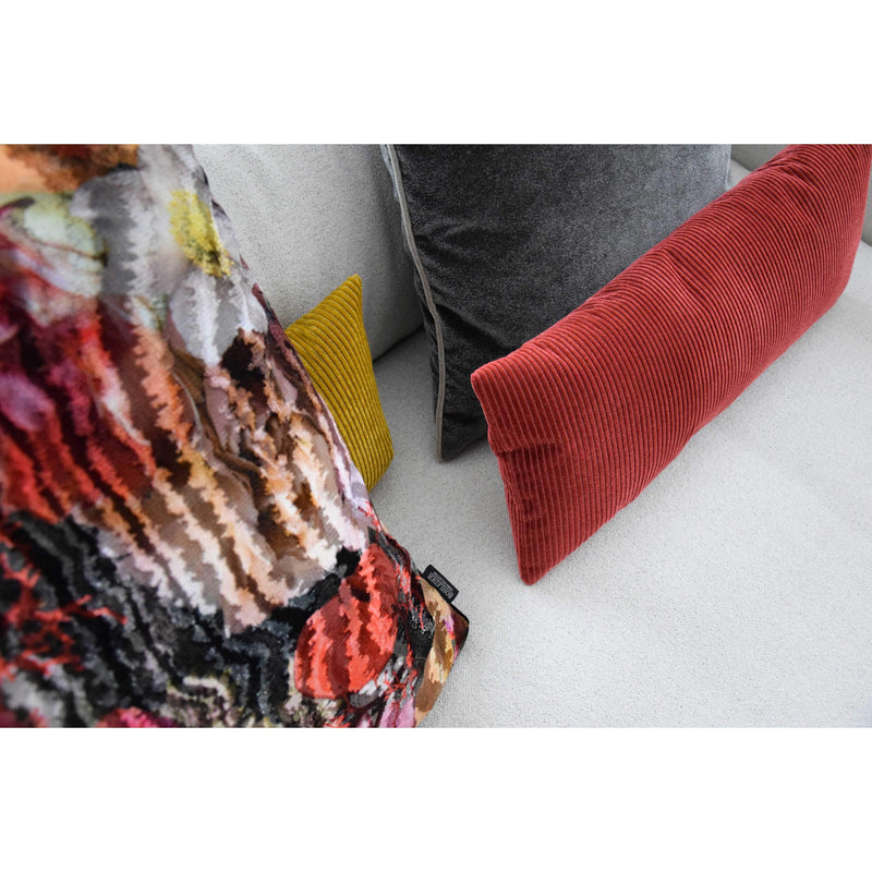 ROHLEDER HOME COLLECTION Kissen mit Füllung Lounge Coral - Crab im Cord-Look