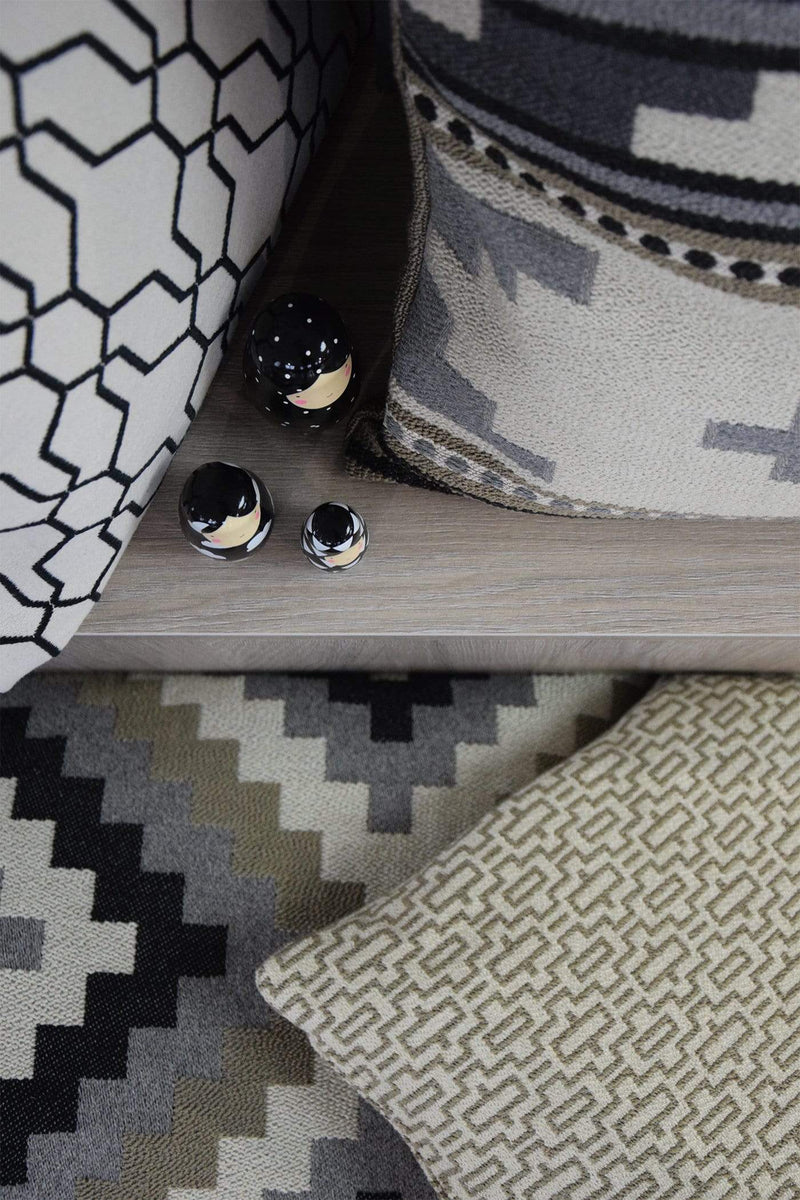 ROHLEDER HOME COLLECTION Wanderlust Kissenhülle Oslo - Go West - Braun
