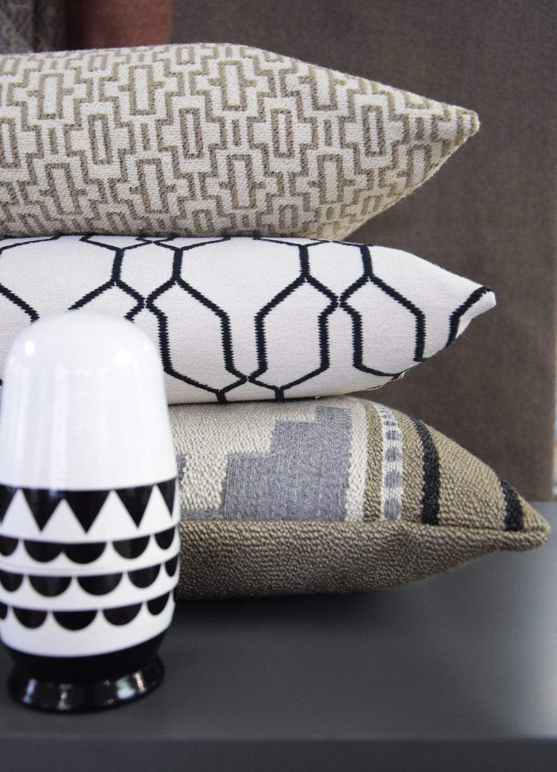 ROHLEDER HOME COLLECTION Wanderlust Kissenhülle Oslo - Go West - Braun