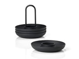ZONE Denmark Küchenutensilien Zone Eierbecher 4er-Set Schwarz, Ø 11,2 cm